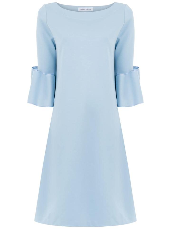 Gloria Coelho Flared Dress - Blue