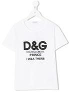 Dolce & Gabbana Kids - Logo Print T-shirt - Kids - Cotton - 10 Yrs, White