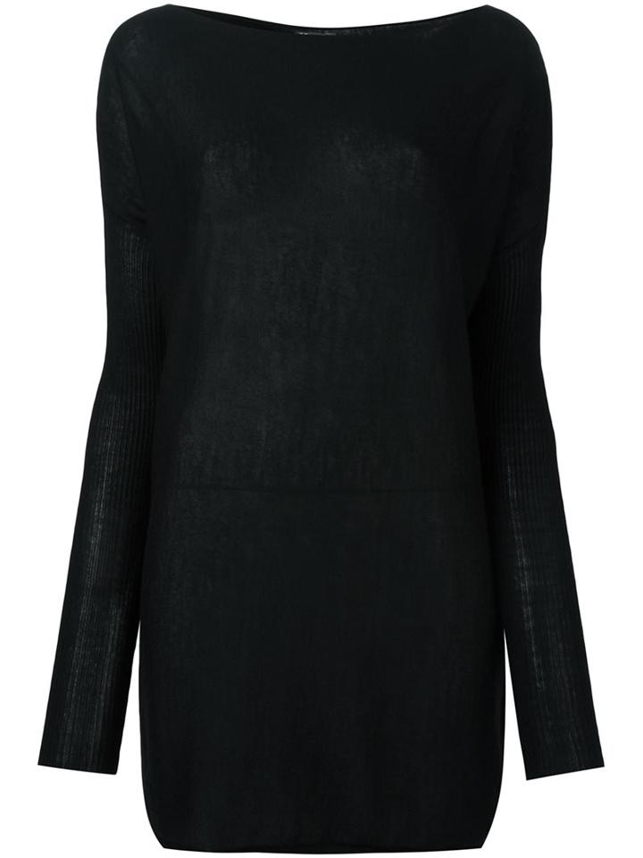 Kristensen Du Nord Oversized Jumper, Women's, Size: 1, Black, Cashmere