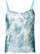 Clarita Boudoir Camisole - Women - Silk/spandex/elastane - M, Blue, Silk/spandex/elastane, Yes Master