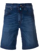 Jacob Cohen Denim Faded Shorts - Blue