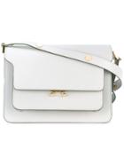 Marni Medium Trunk Shoulder Bag - Grey