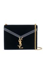 Saint Laurent Cassandra Shoulder Bag - Blue