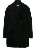 Maison Margiela Double-breasted Cape - Black