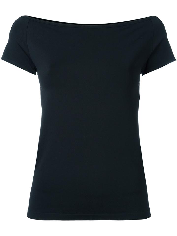 Helmut Lang Off Shoulders Blouse - Black