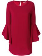 P.a.r.o.s.h. Flared Sleeve Mini Dress