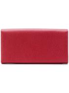 Longchamp Flap Continental Wallet - Red