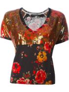 Twin-set Floral Sequin Knitted Top