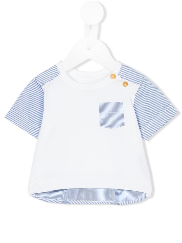 No Added Sugar - Untucked T-shirt - Kids - Cotton/spandex/elastane - 12 Mth, Toddler Boy's, White