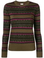 Temperley London Knit Design Sweater - Green