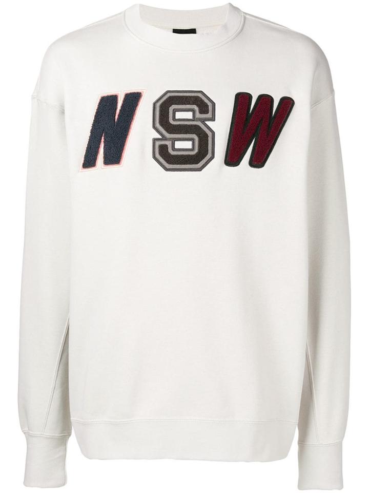 Nike Nsw Fleece Sweatshirt - Nude & Neutrals
