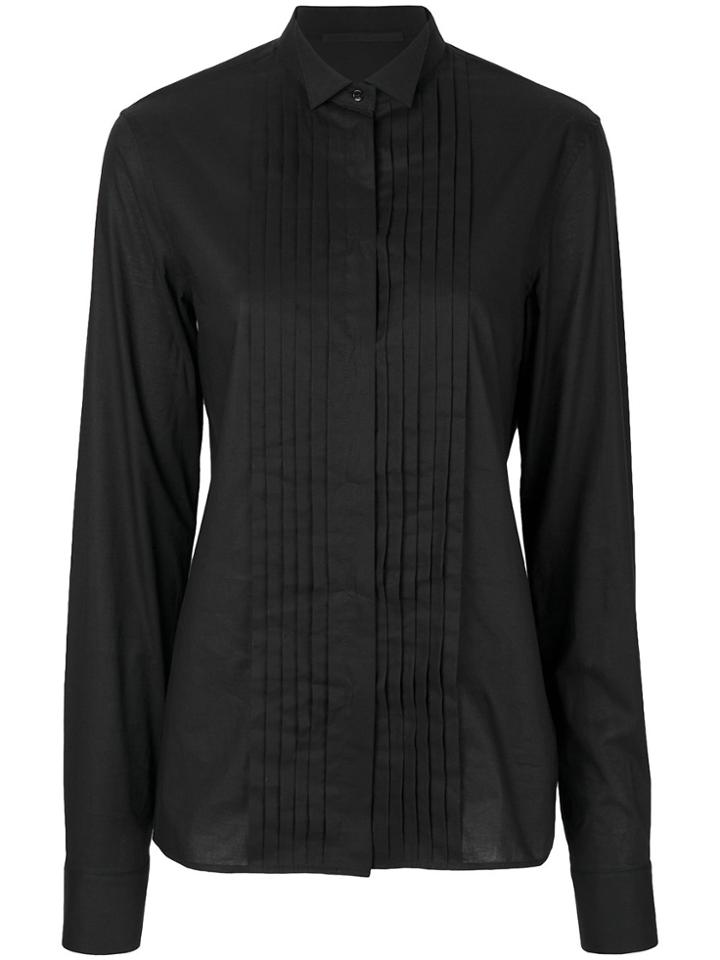 Haider Ackermann Pleated Front Shirt - Black