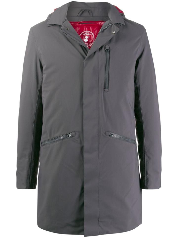 Save The Duck Smeg9 Padded Parka - Grey