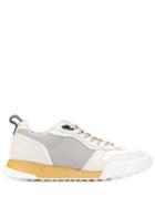 Lanvin Contrast Panel Sneakers - White