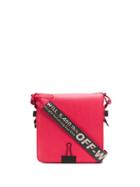 Off-white Logo Cross-body Bag - Red
