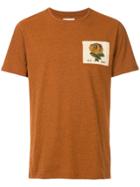 Kent & Curwen Embroidered Logo Patch T-shirt - Brown