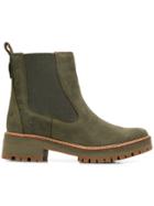 Timberland Ridged Sole Ankle Boots - Green