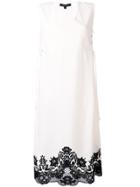 Derek Lam Sleeveless Lace-up Dress - White