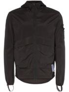 Satisfy Run Away Print Windbreaker Jacket - Black