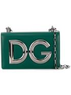 Dolce & Gabbana Logo Cross-body Bag - Green