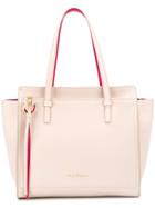 Salvatore Ferragamo Medium Amy Tote - Pink & Purple