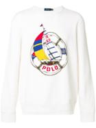 Polo Ralph Lauren Logo Print Sweatshirt - White
