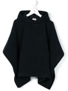 Il Gufo Hooded Cape, Girl's, Size: 10 Yrs, Blue