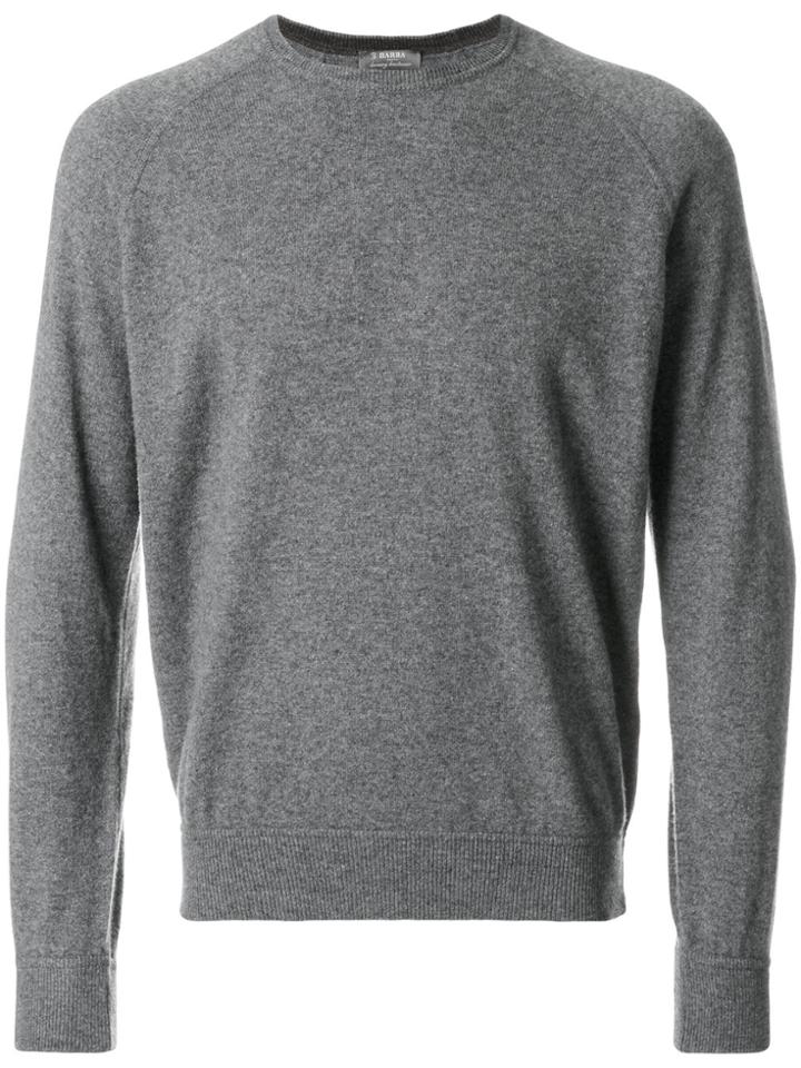 Barba Classic Jumper - Grey