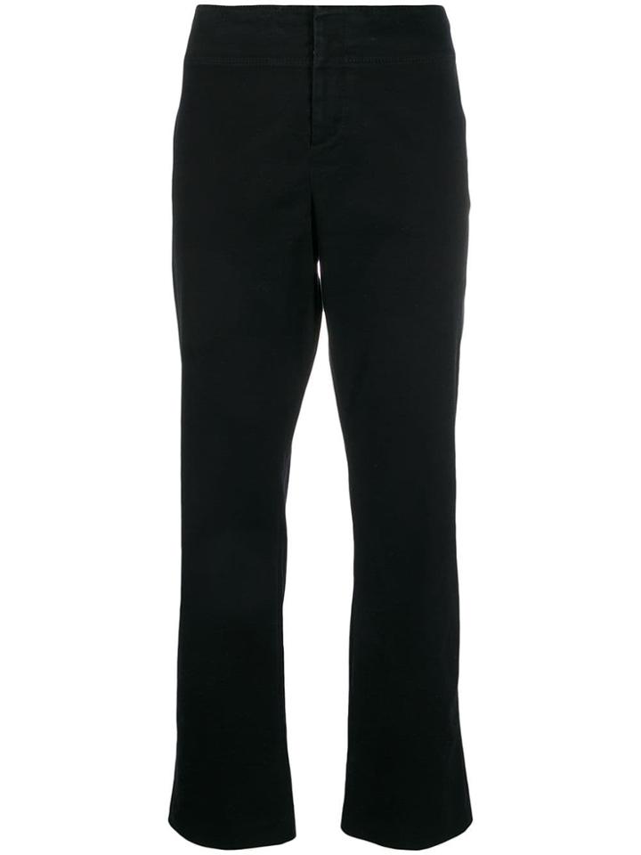Gucci Vintage 2000's Flared Tailored Trousers - Black