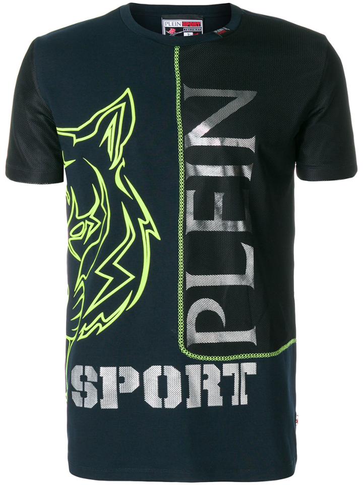 Plein Sport Printed T-shirt - Blue