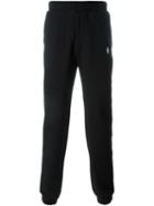 Marcelo Burlon County Of Milan Tapered Track Pants, Men's, Size: S, Black, Cotton/polyester