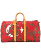 Jay Ahr Turkey Flag Vintage Louis Vuitton Keepall - Red