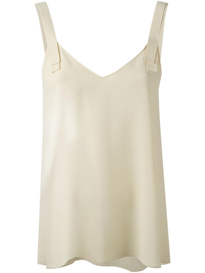 Helmut Lang Double Strap Top, Women's, Size: Xs, Nude/neutrals, Acetate/viscose