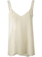 Helmut Lang Double Strap Top, Women's, Size: Xs, Nude/neutrals, Acetate/viscose