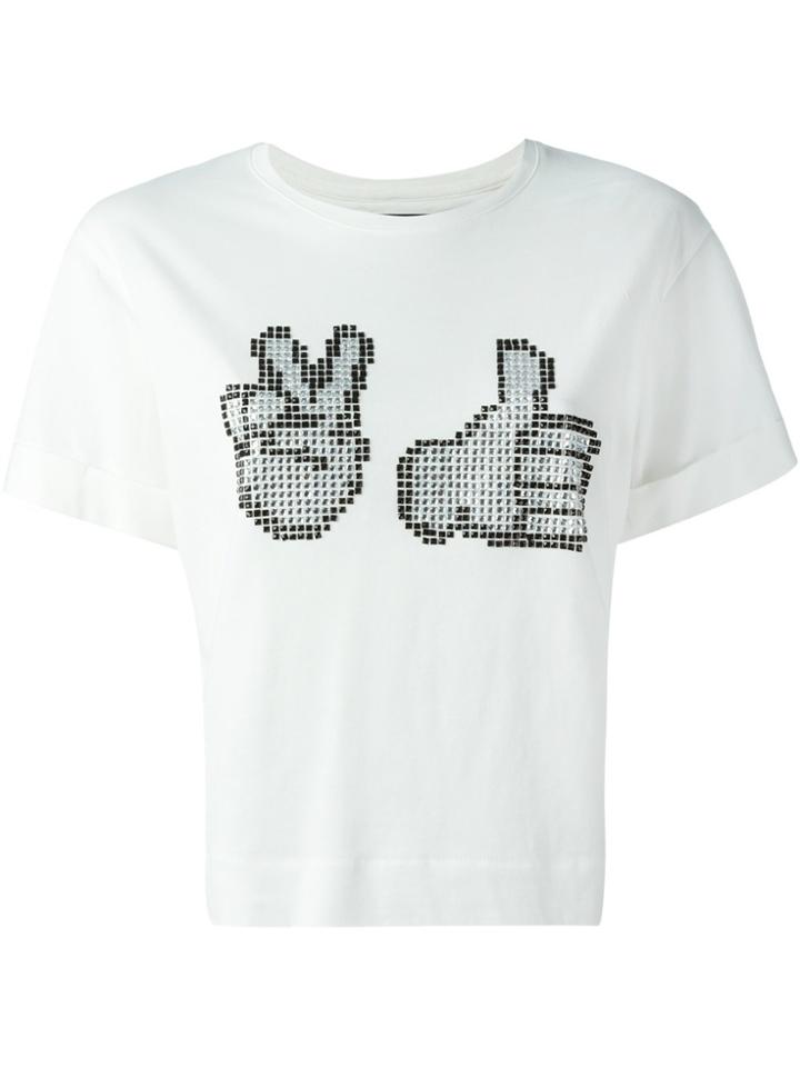 Philipp Plein 'ok' T-shirt - White