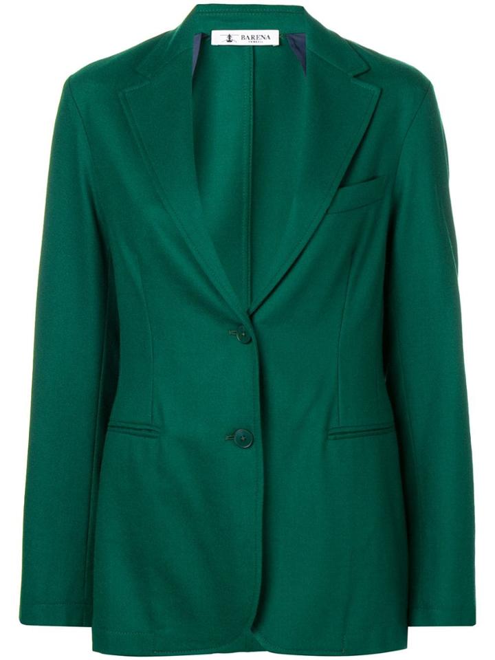 Barena Single Breasted Blazer - Green