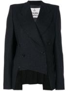 Vivienne Westwood Asymmetric Double Breasted Blazer - Black