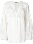 Wandering Embroidered Blouse - Nude & Neutrals