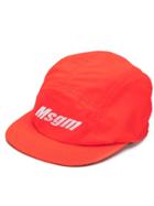 Msgm Classic Logo Cap - Red