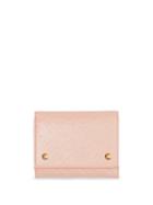 Burberry Small Monogram Leather Folding Wallet - Pink