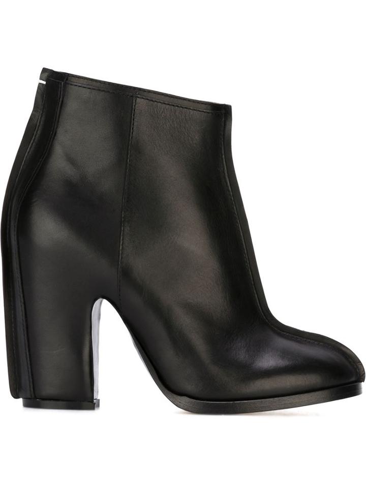 Maison Margiela Exposed Seam Ankle Boots