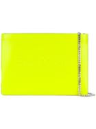 Balmain Slim Large Clutch - Yellow & Orange
