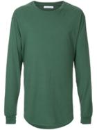 John Elliott Round Neck Jumper - Green