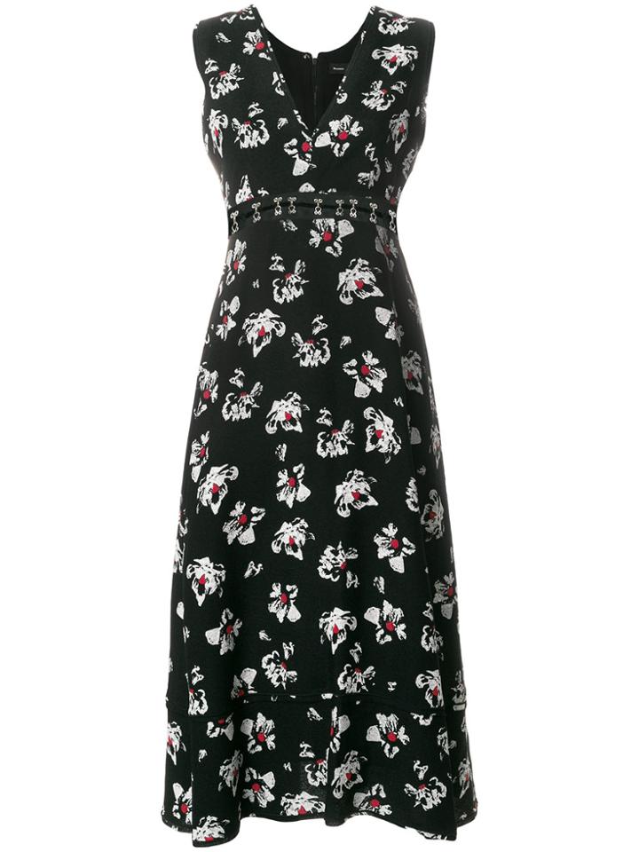 Proenza Schouler Sleeveless Long V-neck Dress - Black