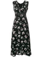 Proenza Schouler Sleeveless Long V-neck Dress - Black