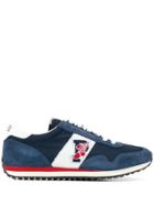 Polo Ralph Lauren Lace-up Logo Sneakers - Blue