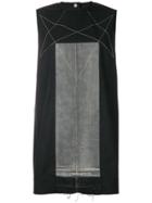 Rick Owens Drkshdw Straight-fit Denim Dress - Black