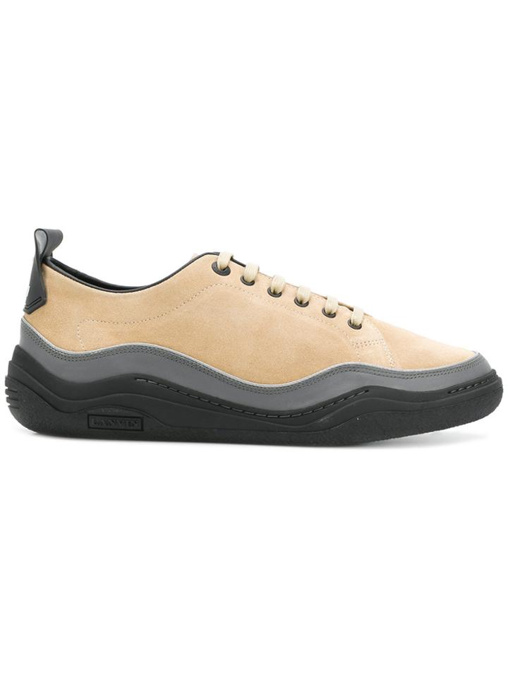 Lanvin Casual Comfortable Sneakers - Nude & Neutrals