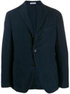 Boglioli Single-breasted Buttoned Jacket - Blue