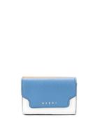 Marni Tri-fold Colourblock Wallet - Blue